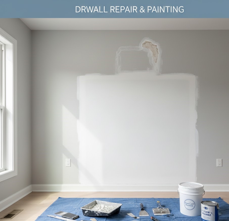 painter near me drywall repair Merrimack Valley MA — Fine Coat Painters
