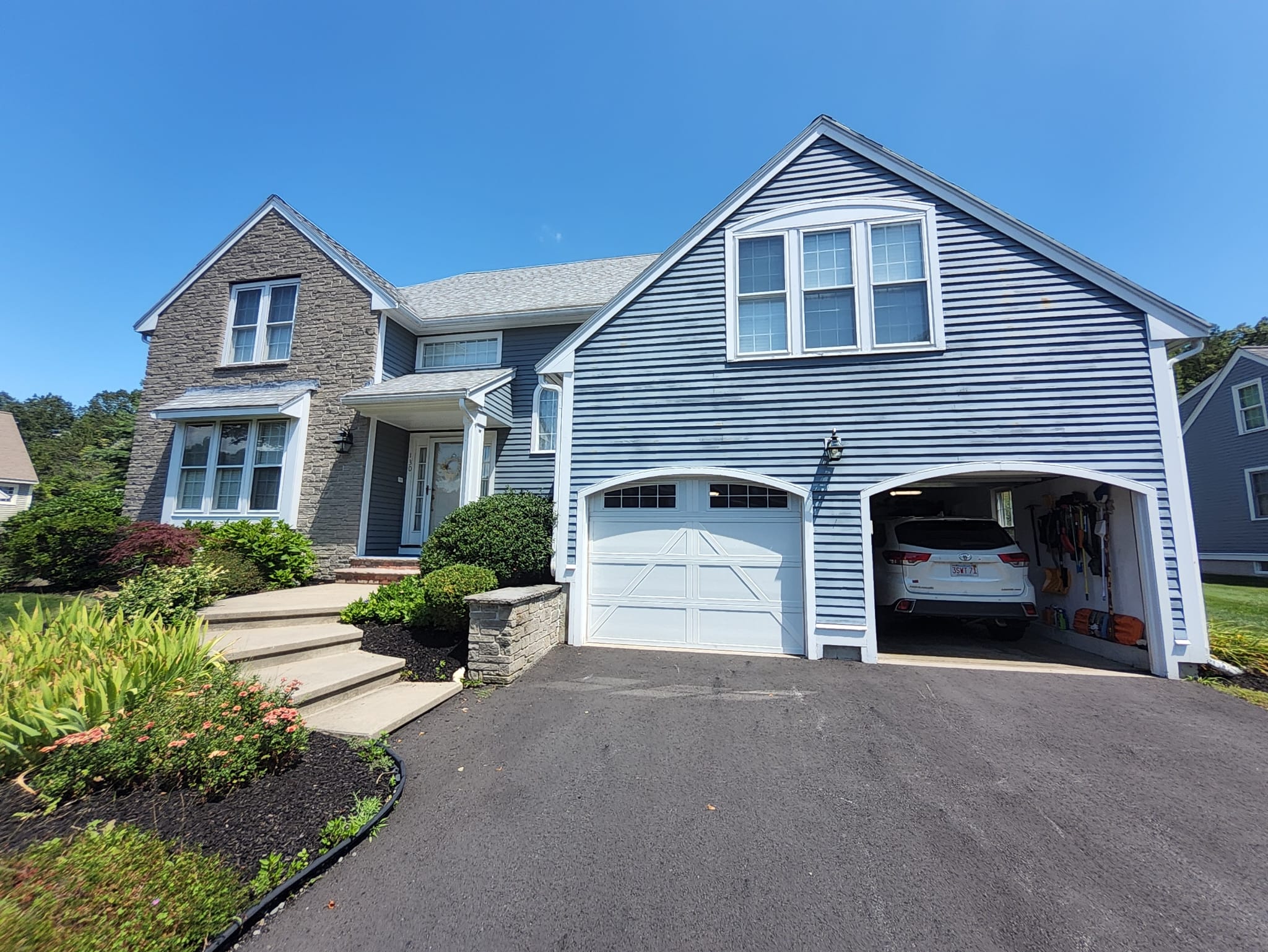 Nantucket Gray coastal blue-grey exterior paint Massachusetts
