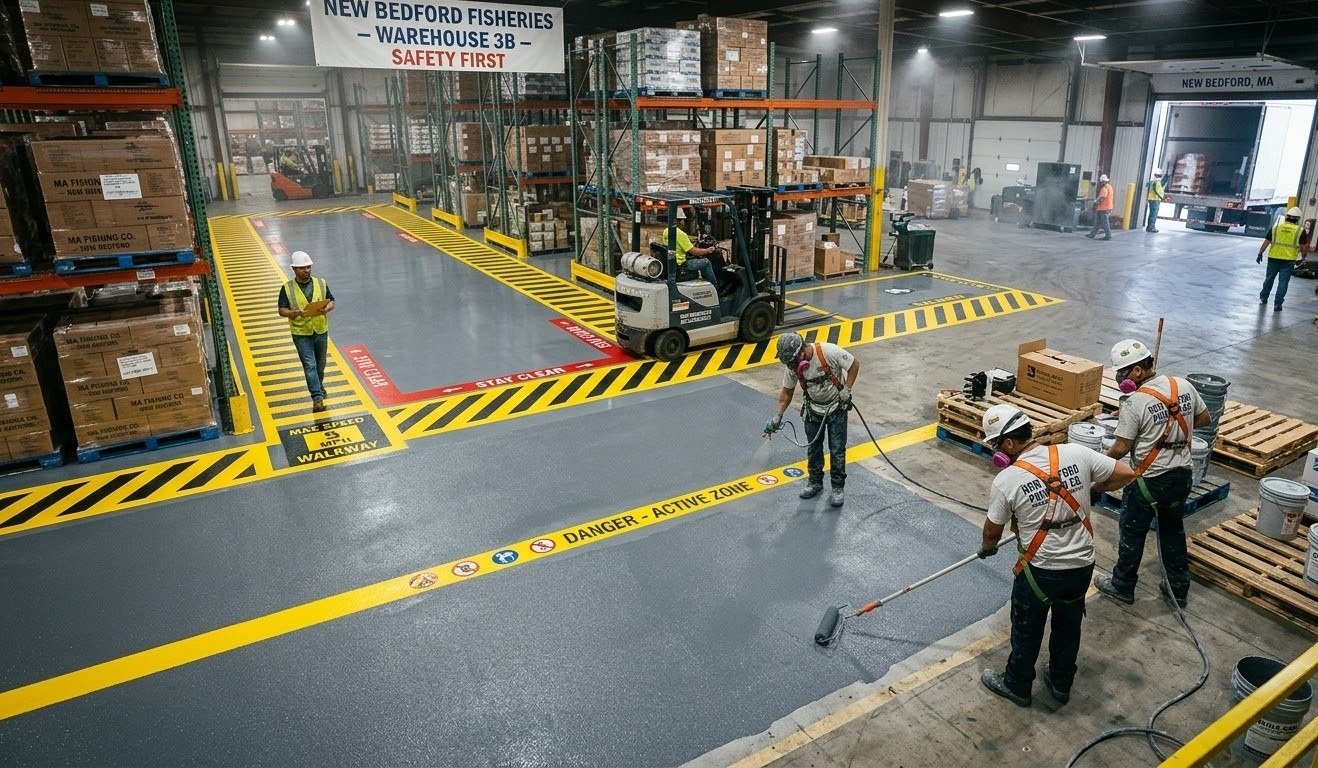 Warehouse and Industrial commercial painting Massachusetts β Fine Coat Painters