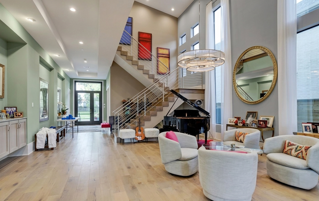 Interior painting preparation Melrose MA — furniture protection and wall prep by Fine Coat Painters