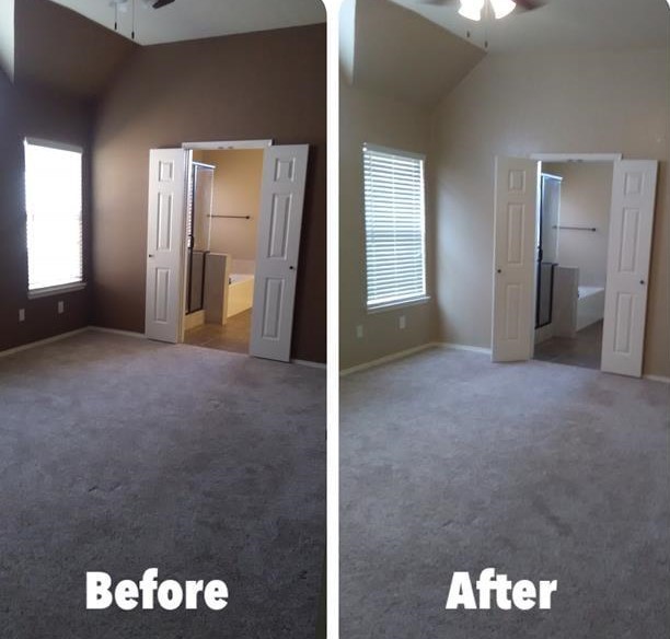 Before interior painting Woburn MA