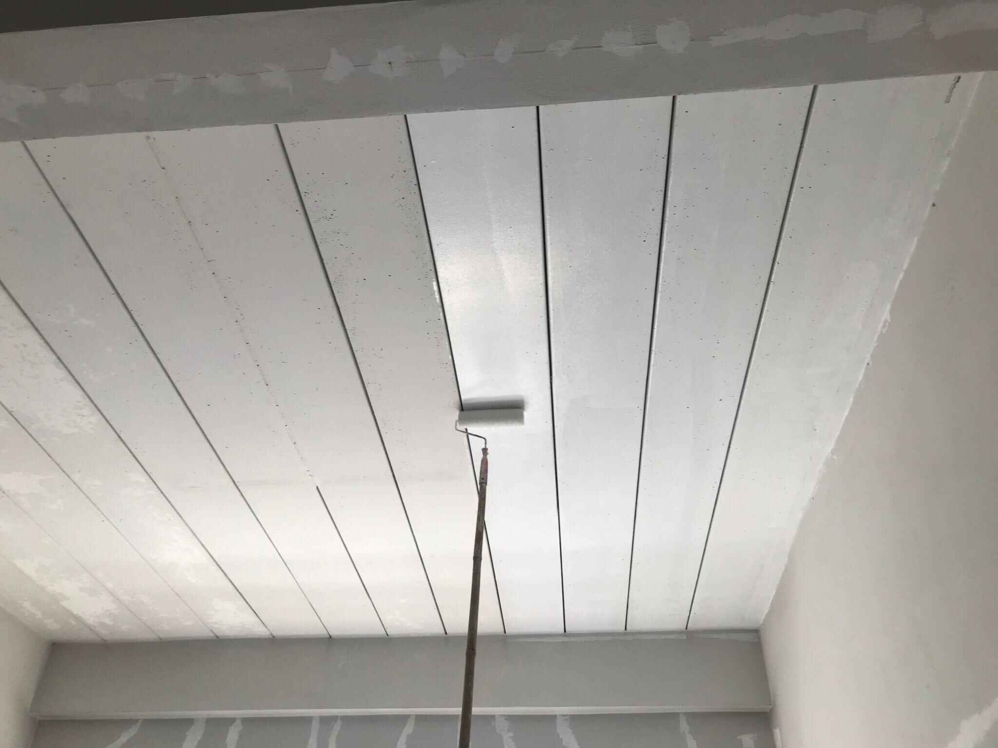 During interior painting Woburn MA