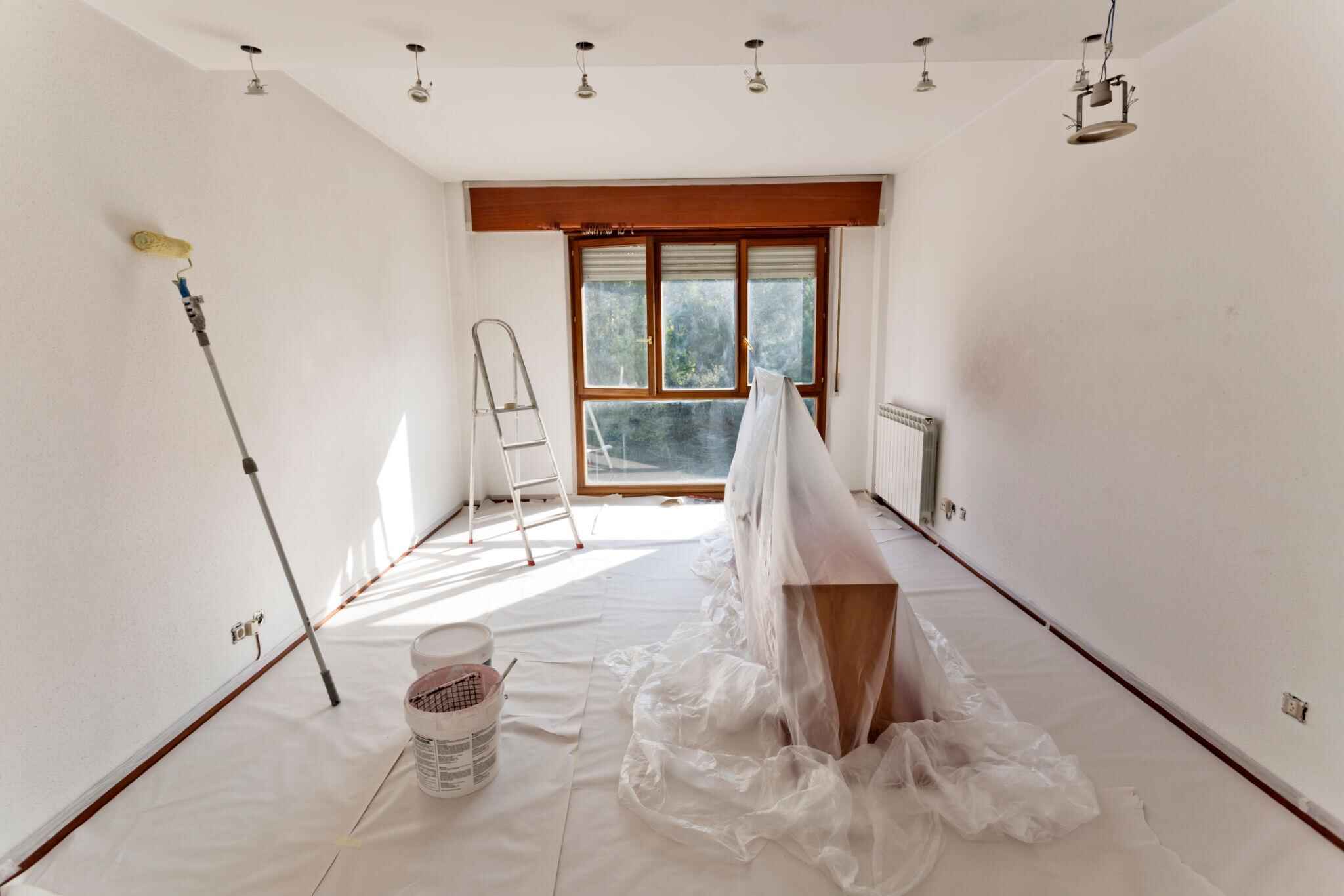 Professional prep work interior painting Woburn MA